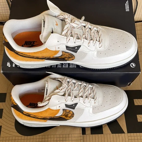 Nike Air Force 1 FONTANKA WMNS Phantom/Light Curry - Picture 3 of 16